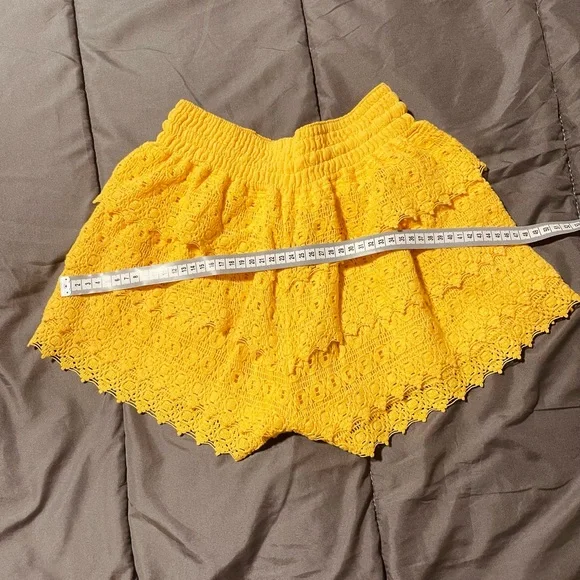 Sunshine ☀️ Boho Crochet Skort | Summer Festival Beach - Handmade - Picture 5 of 9